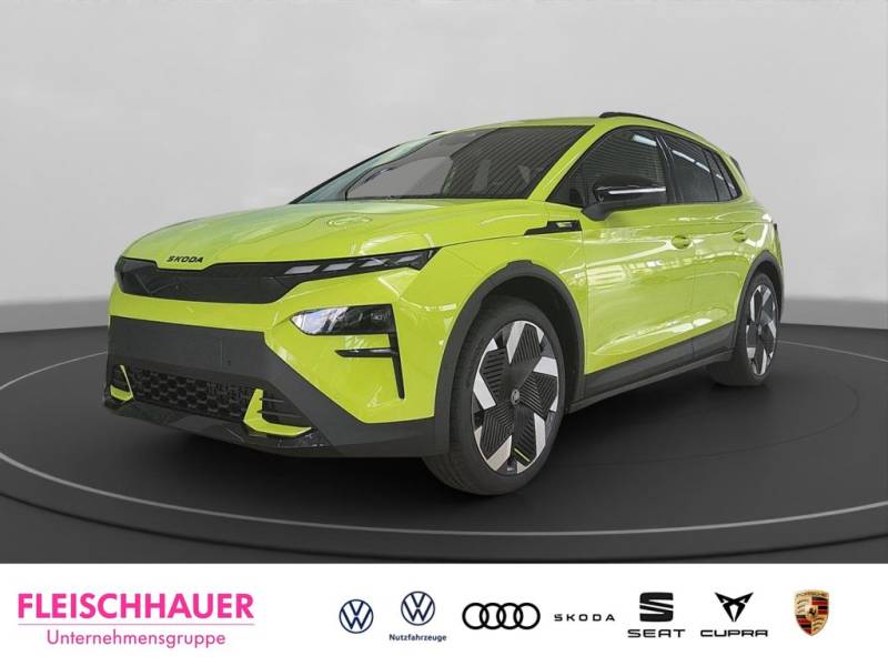 Skoda Elroq Lounge RS HUD AD Navi Digitales Cockpit Me