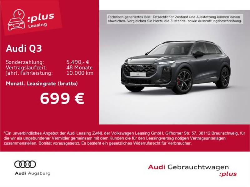 Audi Q3 SUV e-hybrid S tronic *HdUp*PANO*SONOS*