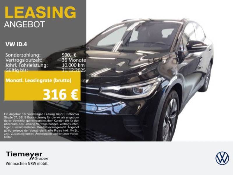 Volkswagen ID.4 PURE LM19 WÄRMEPUMPE NAVI SITZH