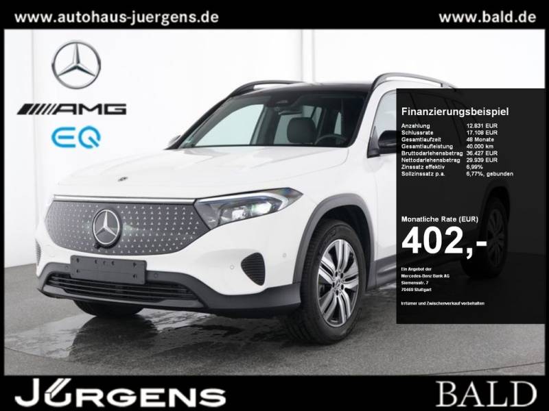 Mercedes-Benz EQB 250+ +MBUX+LED+Wide+Pano+Night+360+Totw+AUT