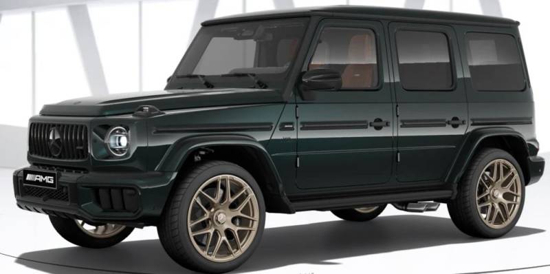 Mercedes-Benz G63 AMG / Smaragd Green/ Brown / A22 / MY2026