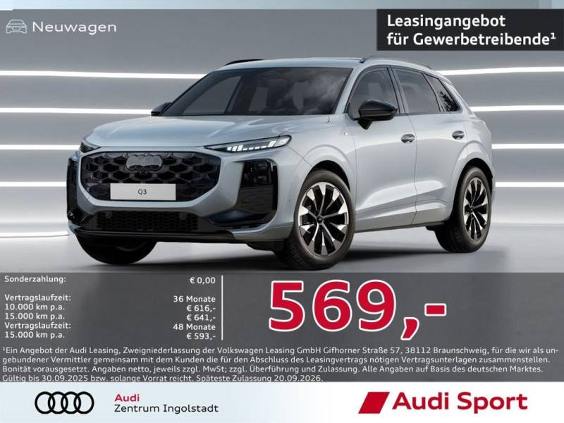 Audi Q3 TDI 110kW S tronic MATRIX,AHK UPE 62.455,-