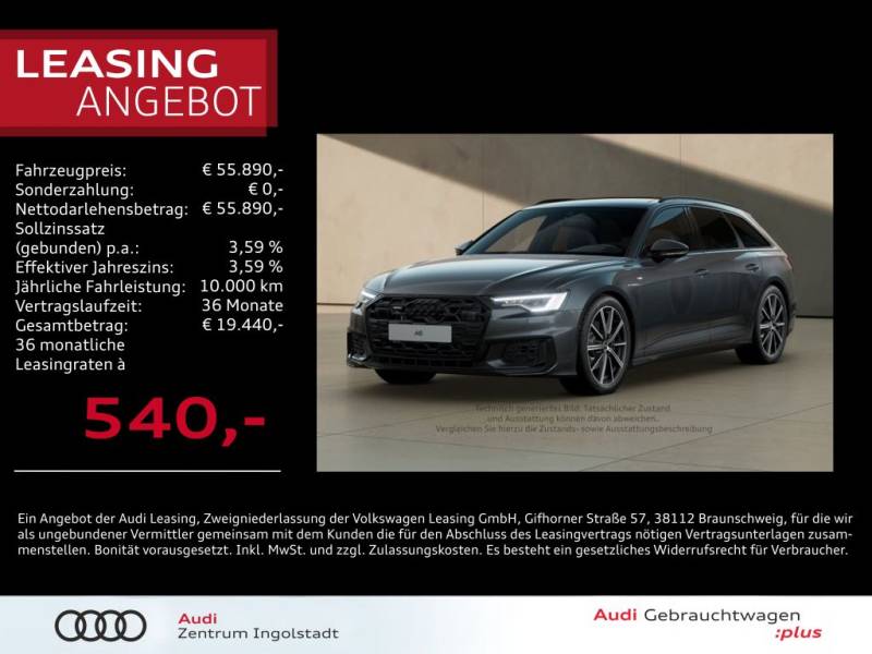 Audi A6 Avant 45 TDI qu S line MATRIX Pano AHK 20"
