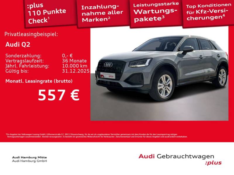 Audi Q2 35 TFSI advanced S tronic Virtual LED PDC