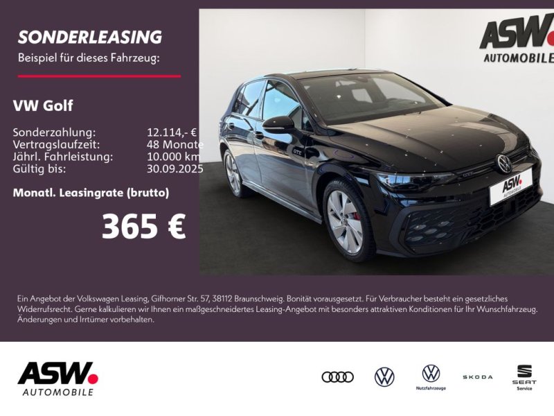 Volkswagen Golf GTE 1,5 l eHybrid OPF 177 PS/116 PS DSG AHK
