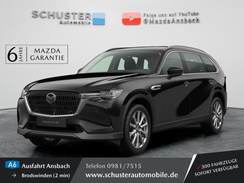 Mazda CX-80 2025 Exclusive PHEV AWD Vollausstattung