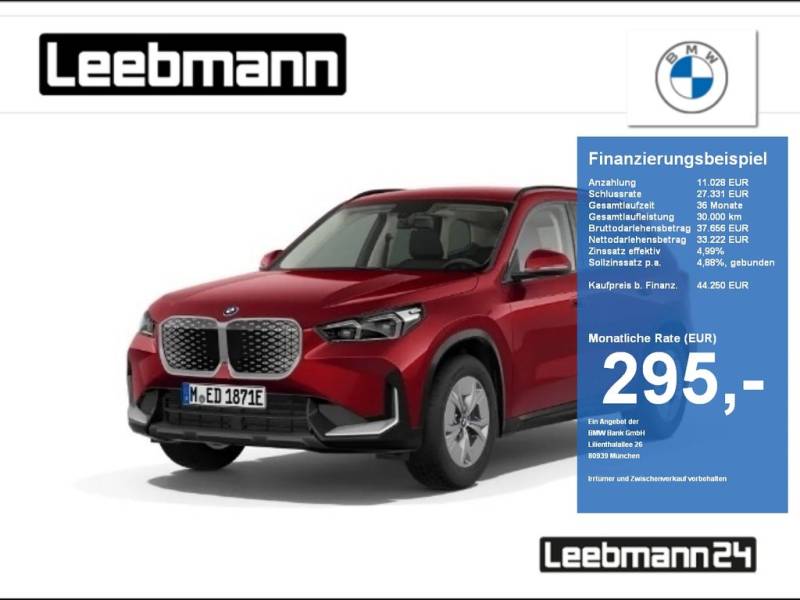 BMW iX1 eDrive20 Anhängerkupplung/PremimPaket/RFK