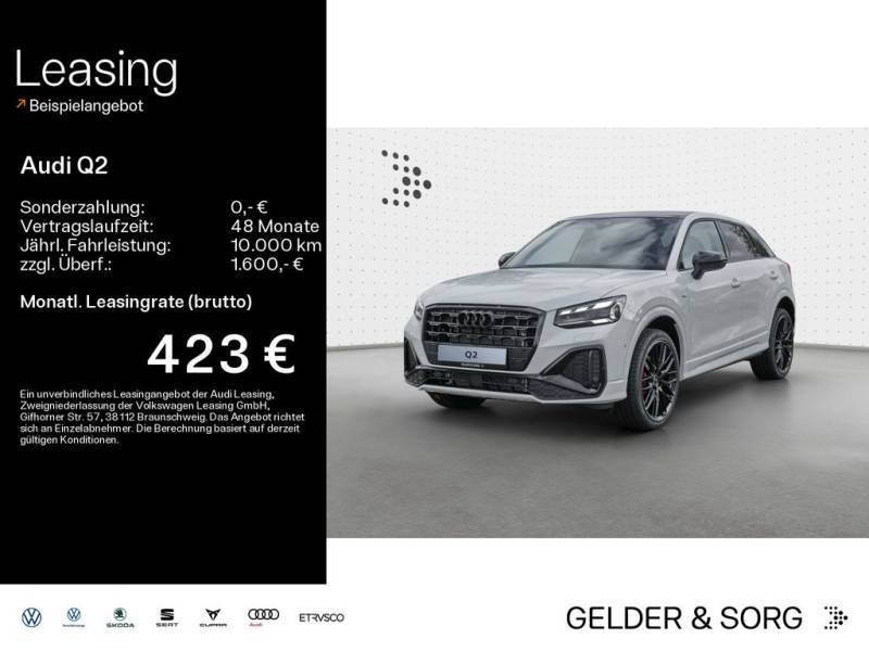 Audi Q2 S line 35 TFSI AHK-MATRIX-PANO-NAVI