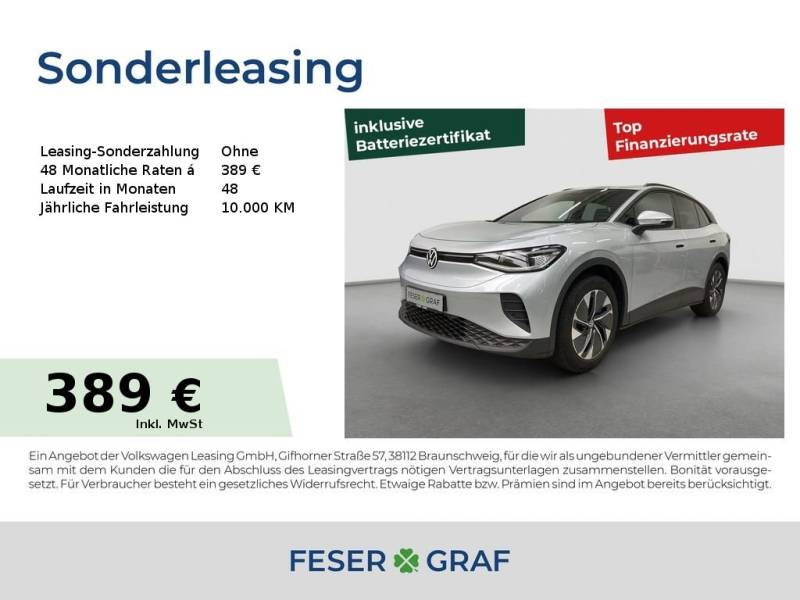 Volkswagen ID.4 Pro 210kw 82 kWh Wärmepumpe Matrix DCC