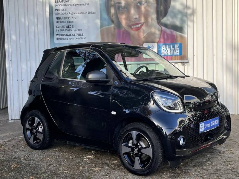Smart ForTwo EQ cabrio*EXCLUSIVE*22kW*CAM*MEDIA*ALU*AL