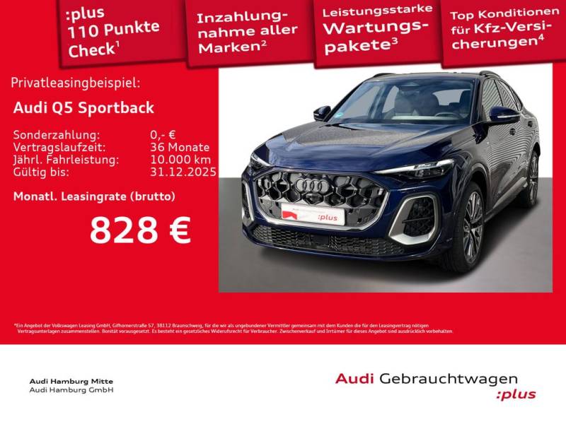 Audi Q5 Sportback TFSI quattro S tronic 150 kW Editio