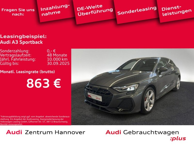 Audi A3 Sportback S line 45 TFSI e S tronic