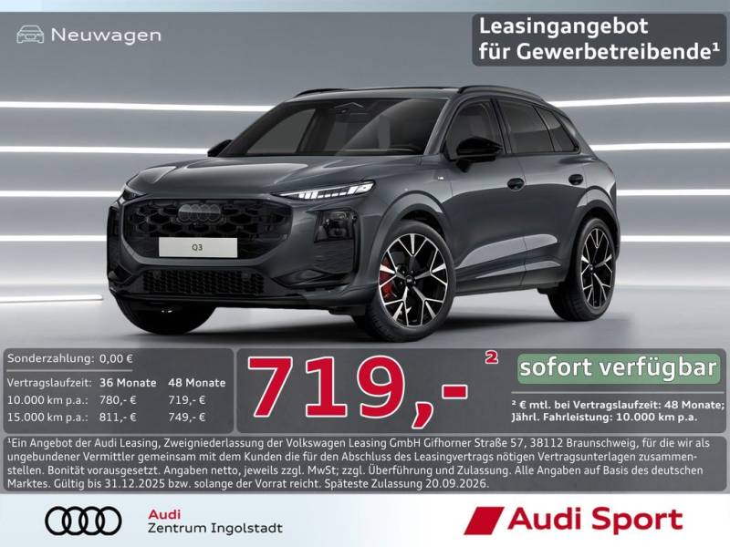 Audi Q3 SUV TFSI quattro S tronic MATRIX UPE 78.665,-