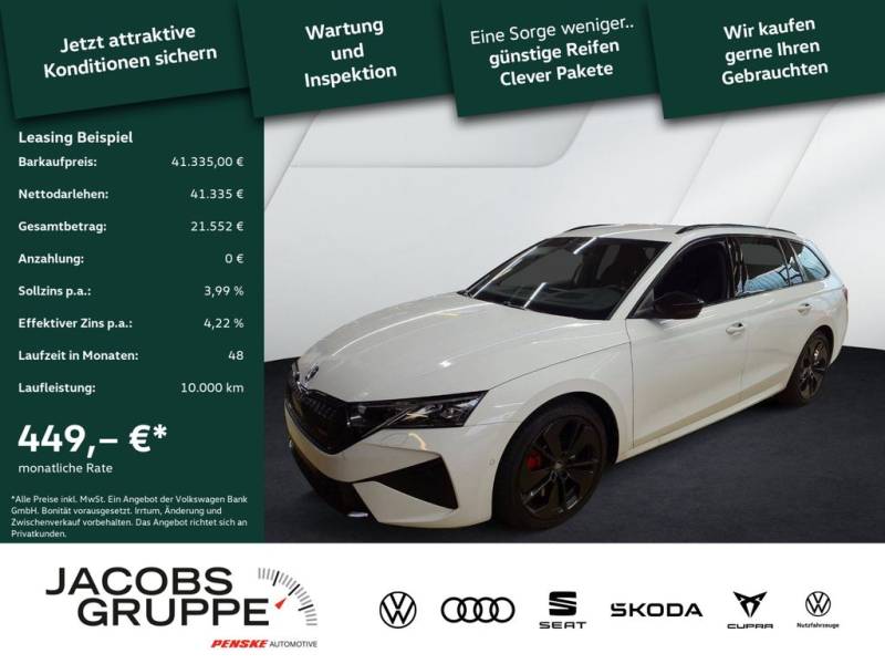 Skoda Octavia Combi 2.0 TSI RS Matrix-LED,Navi,Cam,Can