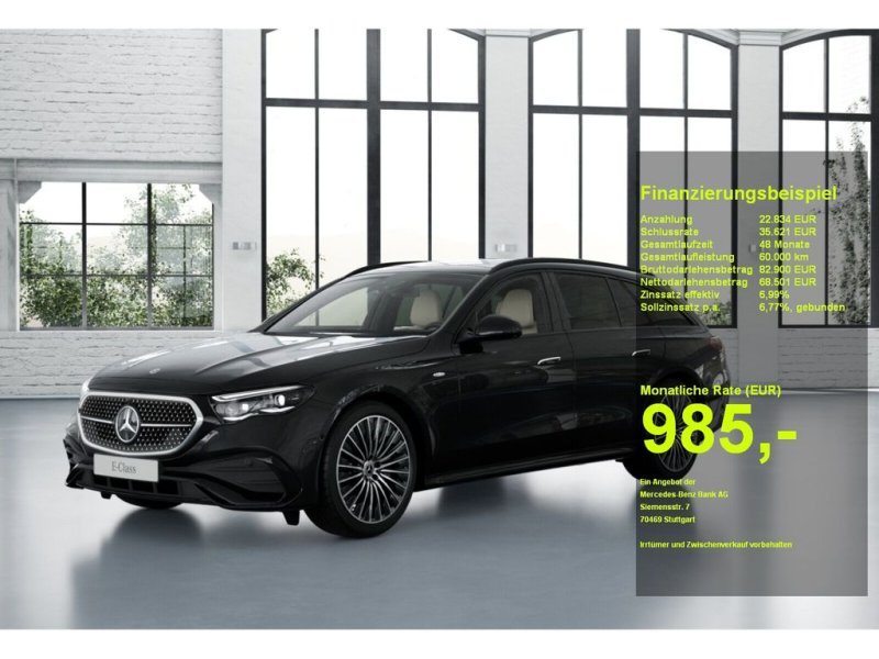 Mercedes-Benz E 300 de T #AMG #PANO-SD #SUPERSCREEN #HUD #AHK