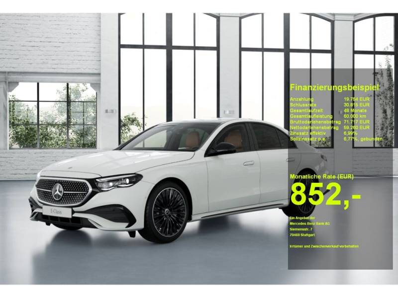 Mercedes-Benz E 220 d 4M #AMG #PANO-SD #STANDHZG #AHK #360°