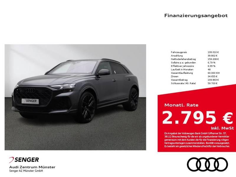 Audi RSQ8 SUV 441 kW Keramikbremse Massagesitz Standh
