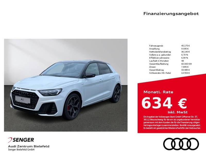 Audi A1 Sportback S line 40 TFSI S Plus+Optik Paket