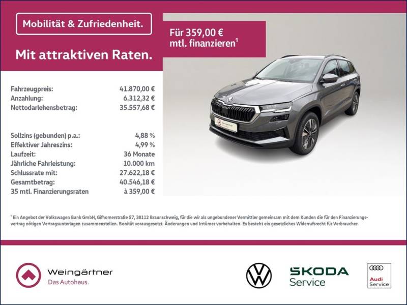 Skoda Karoq 2.0 TDI 4x4 Drive, Paket Traveller, Infota
