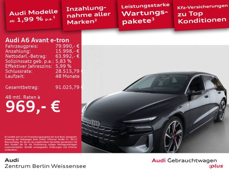 Audi A6 e-tron Avant *QUA*S-LINE*MATRIX*BandO*LEDER*HUD