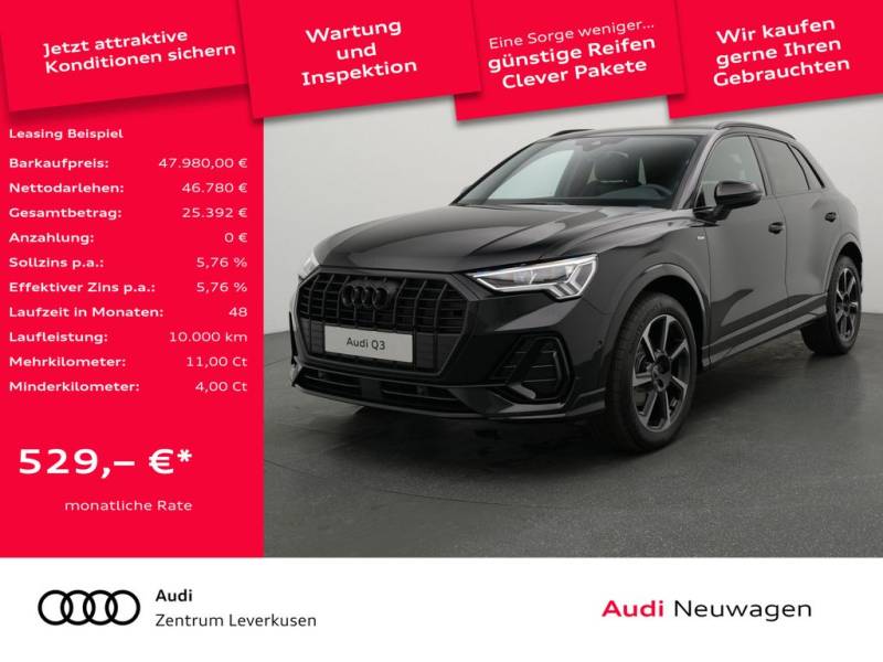 Audi Q3 TFSI S line LED PANO ACC AHK KAM NAVI VIRT