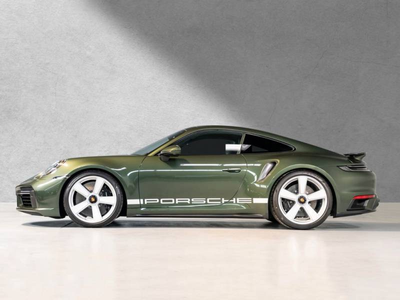 Porsche 911 Turbo 50 Jahre PTS oakgrünmet.,Heritage
