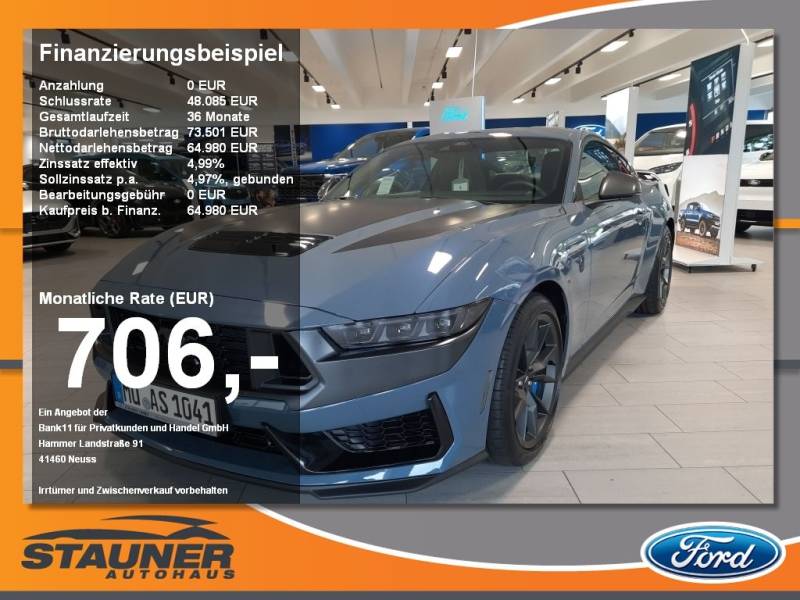 Ford Mustang Dark Horse 5.0l V8 MagneRide Heckspoiler