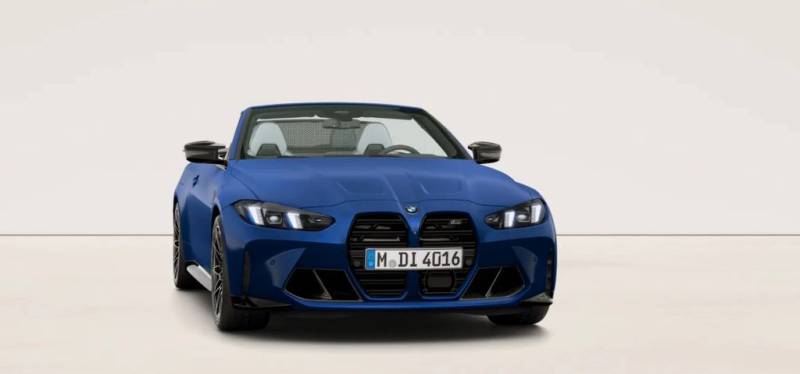 BMW M4 CABRIO. FROZEN PORTIMAO BLAU. VOLLAUSSTATTUNG