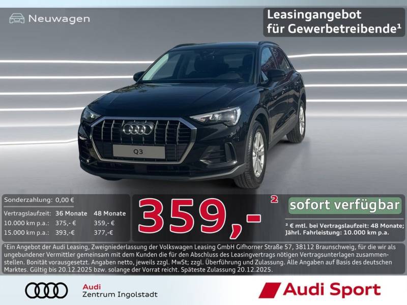 Audi Q3 35 TFSI S tronic AHK,SHZ 47.460,-