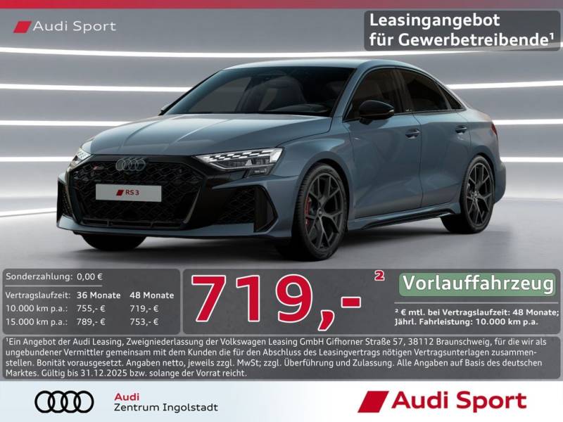 Audi RS3 Limousine S tronic SONOS,RS-AGA UPE 89.240,-