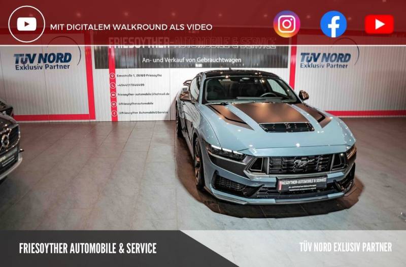 Ford Mustang Fastback Dark Horse Autom. Recaro BandO