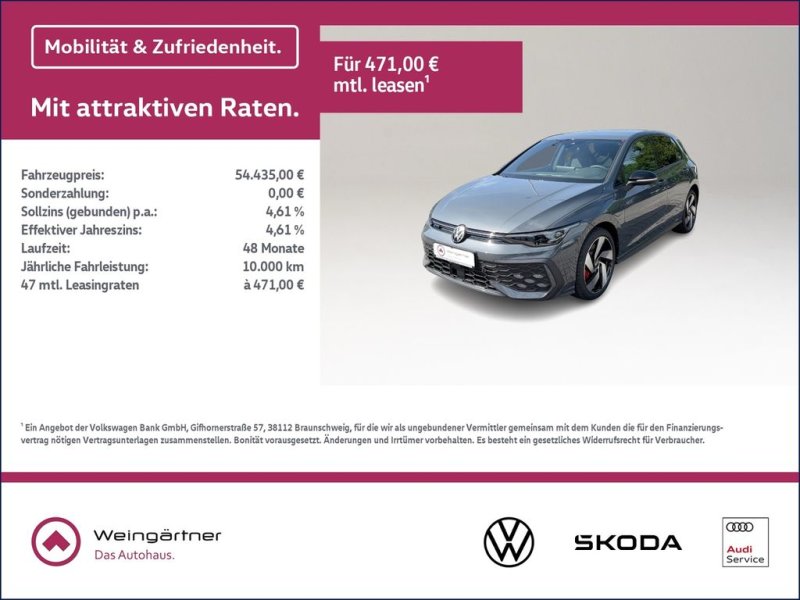 Volkswagen Golf GTE 1.5 eHybrid, AHK, BlackStyle, IQ.Light