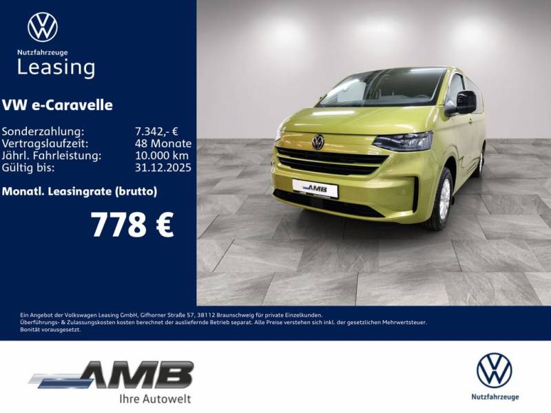 Volkswagen T7 e-Caravelle Life LED/FAP+/Navi/9-Sitze