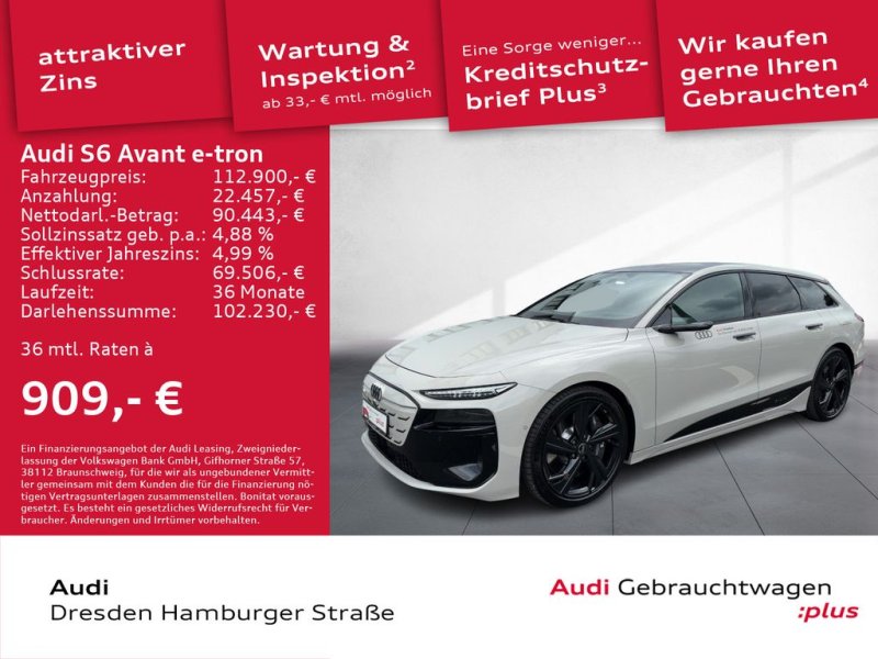 Audi S6 Avant e-tron