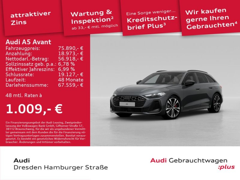 Audi A5 Avant e-hybrid quattro 270 kW S tronic