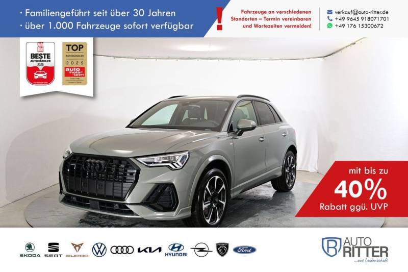 Audi Q3 S line ACC-AHK-RFK-LED-Navi-Carplay-Klima-...