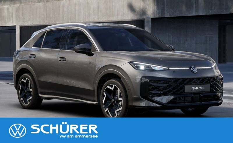 Volkswagen T-ROC R-Line 1.5eTSI DSG Neues Modell! 360° HuD 