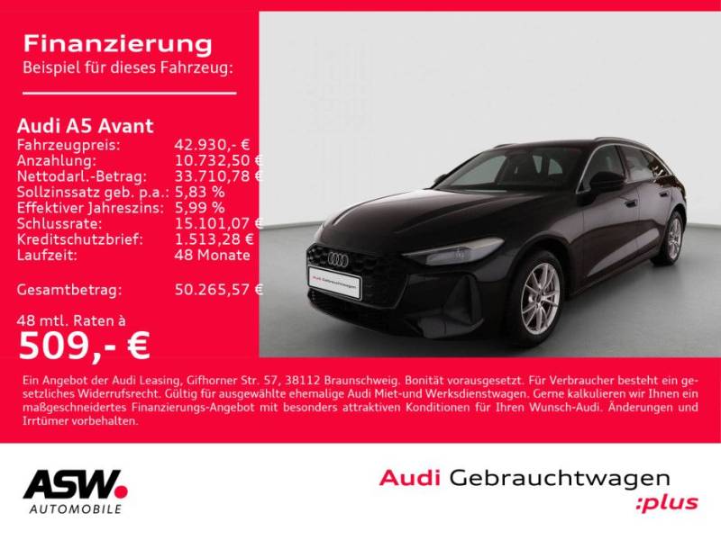 Audi A5 Avant TFSI Stron NAVI LED RFK PDC ACC SHZ VC