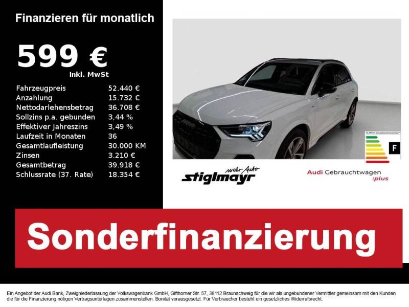 Audi Q3 S line 40 TDI quattro ACC+AHK+LED+NAVI+VC