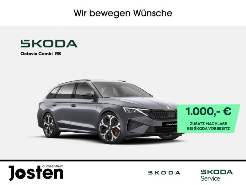 Skoda Octavia Combi RS 2.0TSI DCC AHK FahrAss+ Infotai
