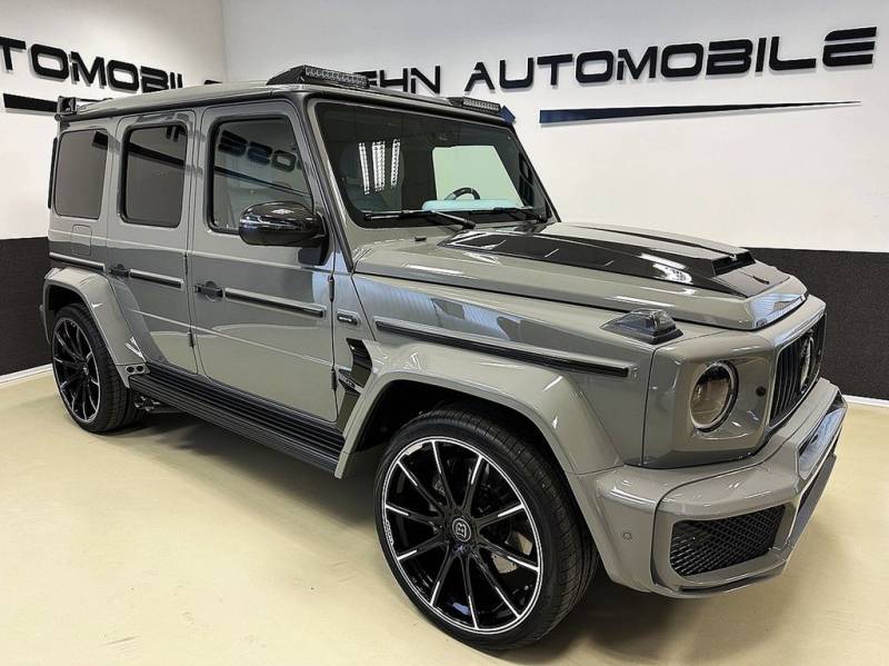 Mercedes-Benz G 63 AMG BRABUS WIDESTAR 800 Leather Light Blue