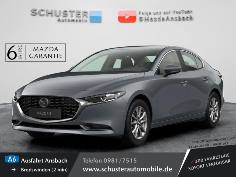 Mazda 3 Fastback 2025 e-SKYACTIV G 140PS AG Prime-Line
