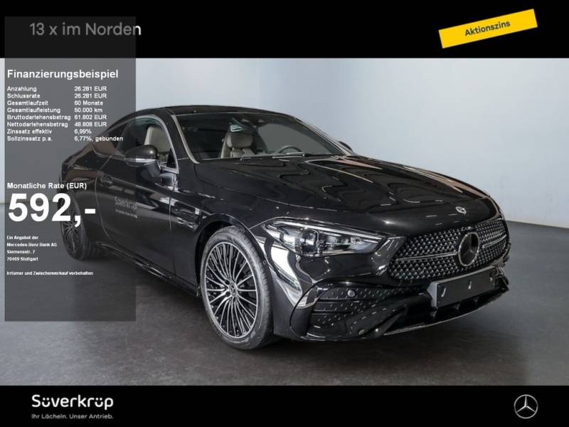 Mercedes-Benz CLE 220 d Coupé BURM AMG DISTR SPUR PANO 360