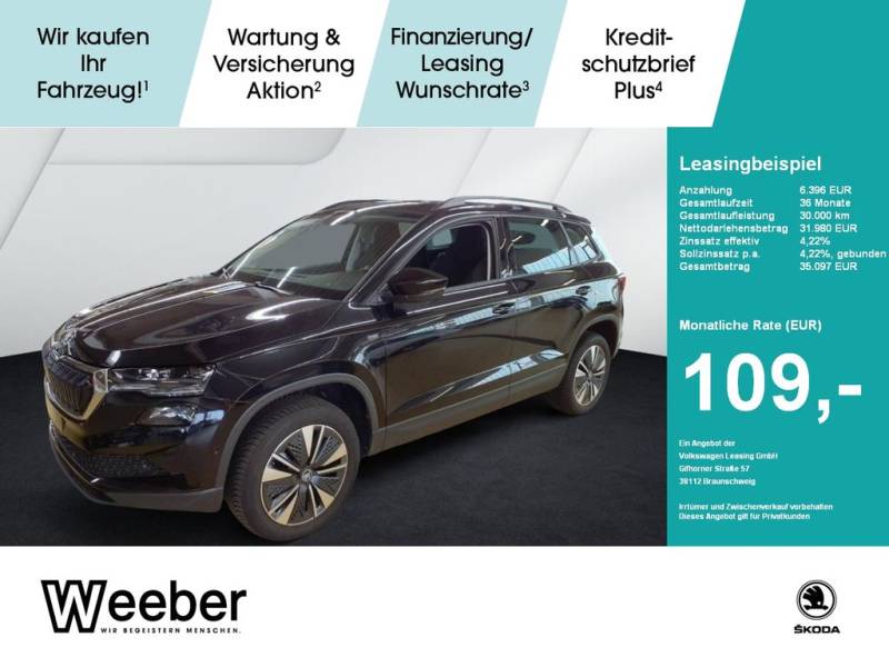 Skoda Karoq SELECTION*AHK*PANO*AREAVIEW*LED*PARKLENK