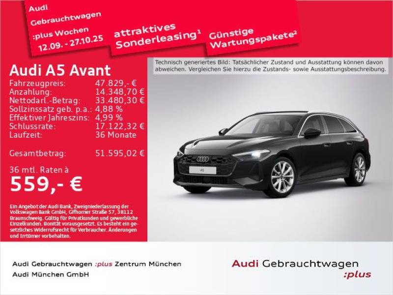 Audi A5 Avant TFSI qu. S tronic AHK/Kamera/ACC