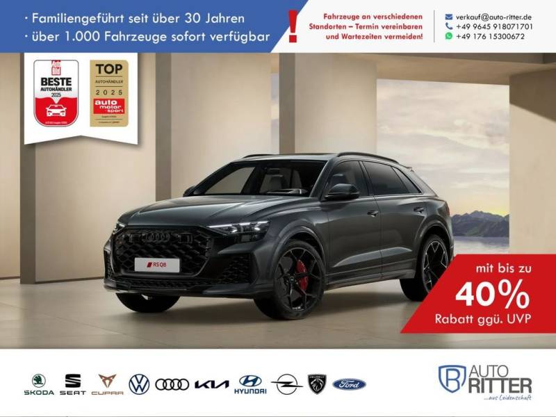Audi RSQ8 RS ACC-HuD-Stand-Hzg-AHK-RFK-PANO-LED-Na...
