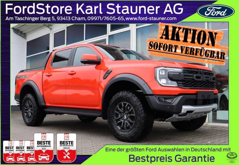 Ford Ranger Raptor-Paket DOKA 4x4 3.0 EcoB. 3,99% FIN