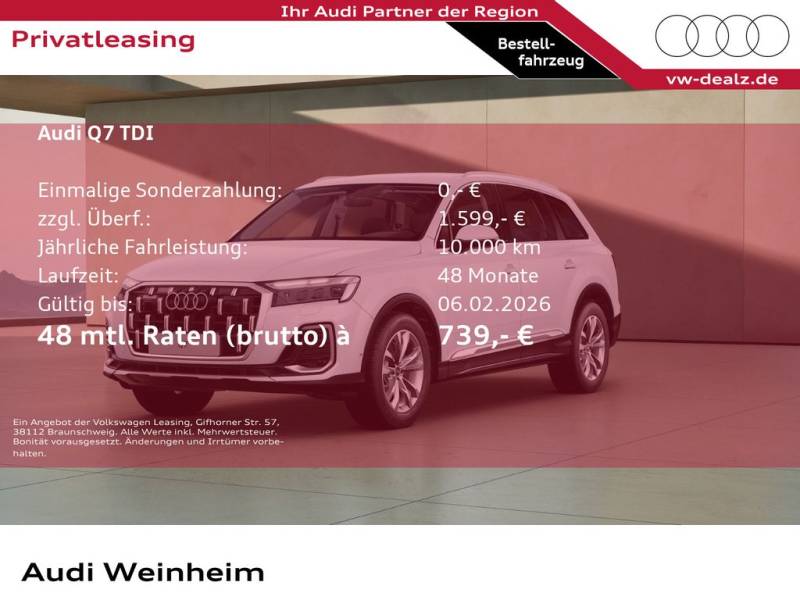 Audi Q7 SUV TDI Quattro tiptronic Klima NAVI LED DAB