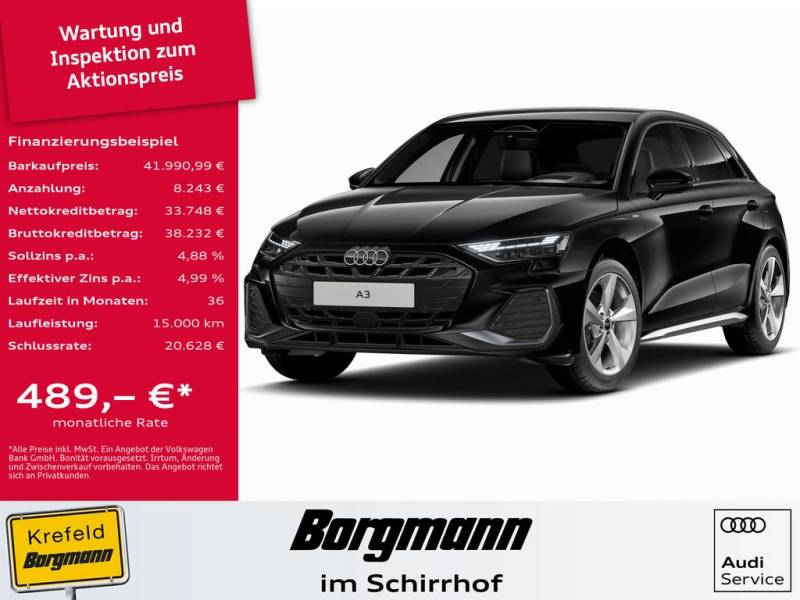 Audi A3 Sportback TFSI quattro S line SONOS LED HUD