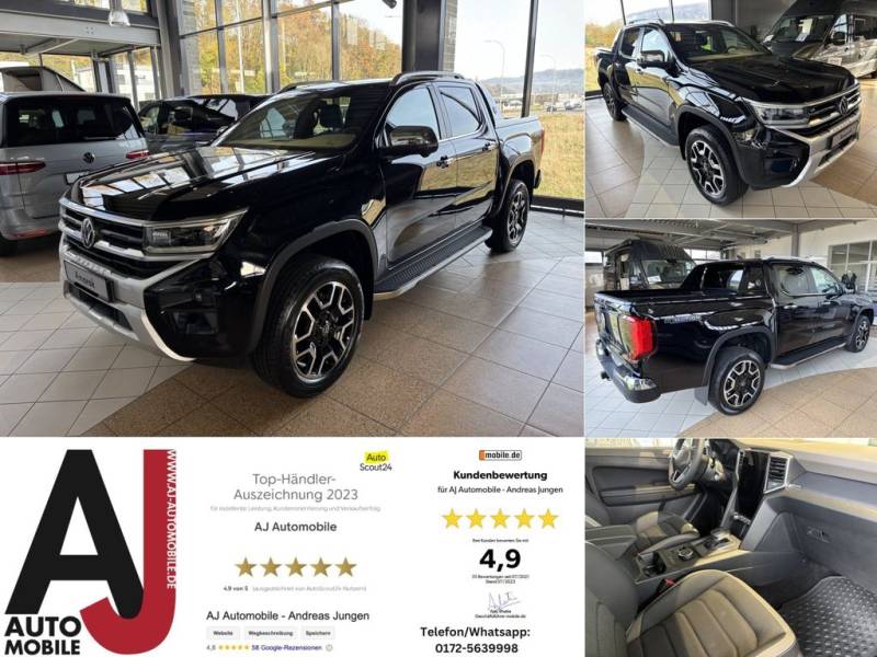 Volkswagen Amarok 3.0 TDi Aventura auf Lager in schwarz
